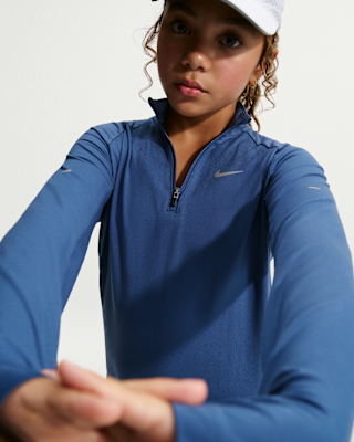 Nike Stride Kids' Dri-FIT 1/2-Zip Top. Nike.com